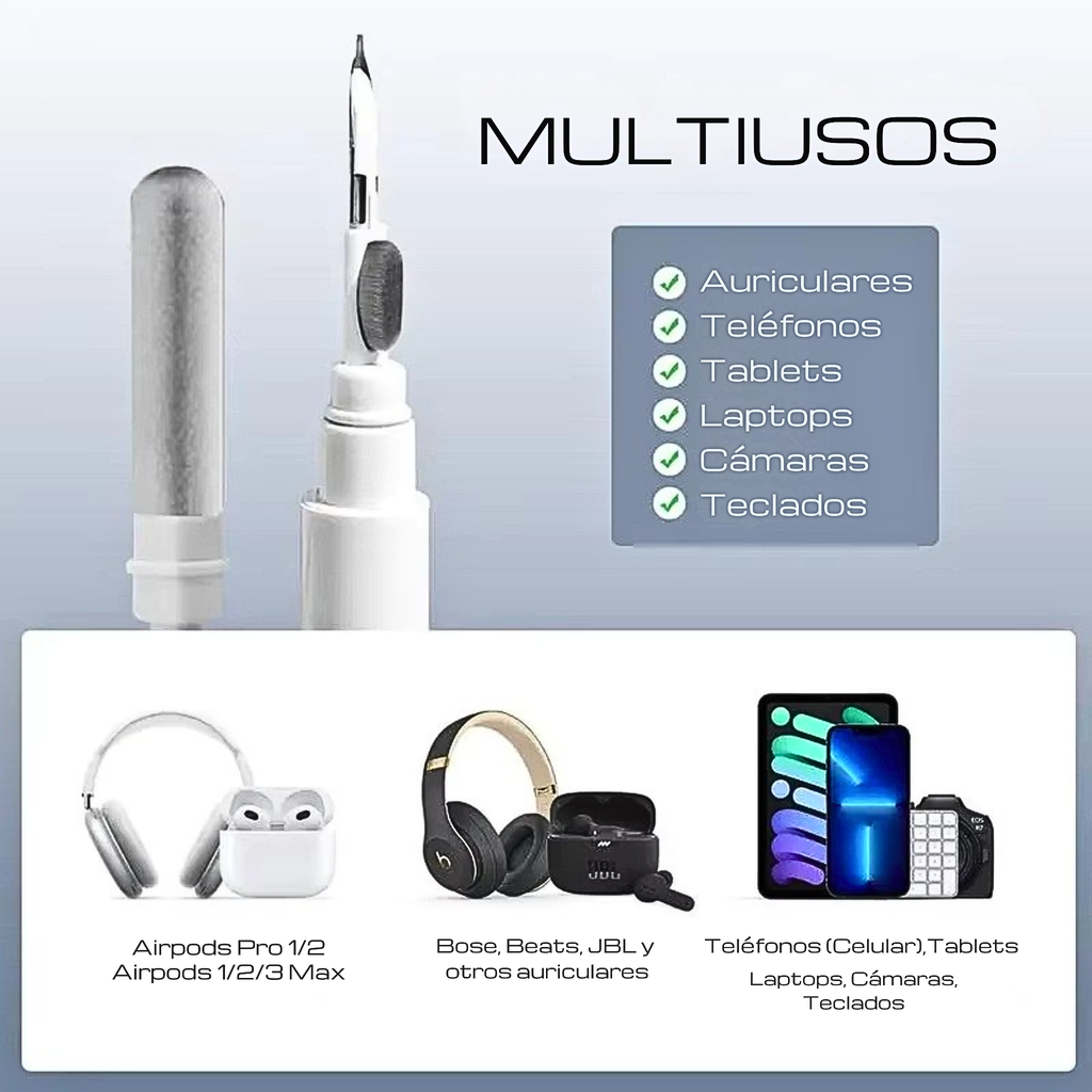 Cleaner Kit Earbuds 3 en 1